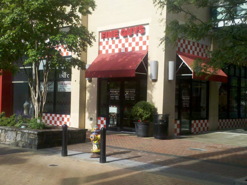 Five Guys Burgers--Rockville Town Center, Rockville, Maryland
